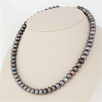 Колье из бронзового жемчуга "кукуруза" 1926