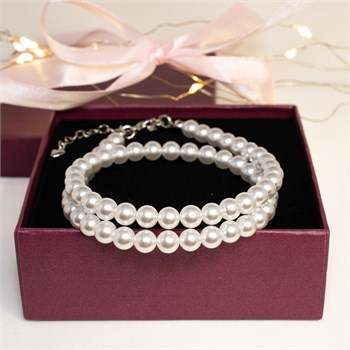 Чокер из жемчуга Майорка 6 мм 1946