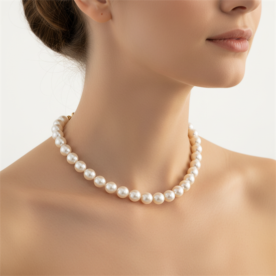 Чокер из жемчуга Майорка 10 мм 1950