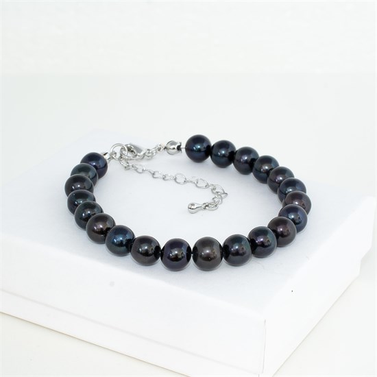 Браслет из черного жемчуга 2034
