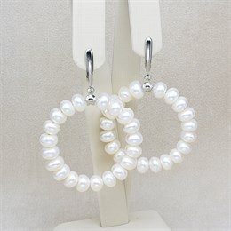 Серьги из жемчуга рис 0800260-012