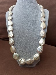 Колье из барочного жемчуга 17-23 мм. 01002-922