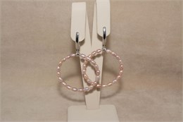 Серьги из натурального барочного жемчуга 1932