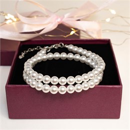 Чокер из жемчуга Майорка 6 мм 1946