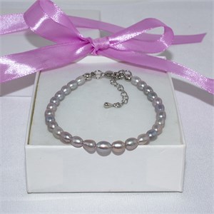 Чокер из серого жемчуга 2027