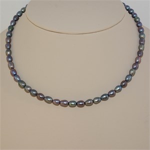 Чокер из радужного жемчуга 2031