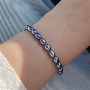 Браслет из радужного жемчуга 2032