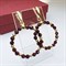 Серьги из граната 0800350-505