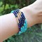 Браслет из лазурита и бирюзы 53014XX-056